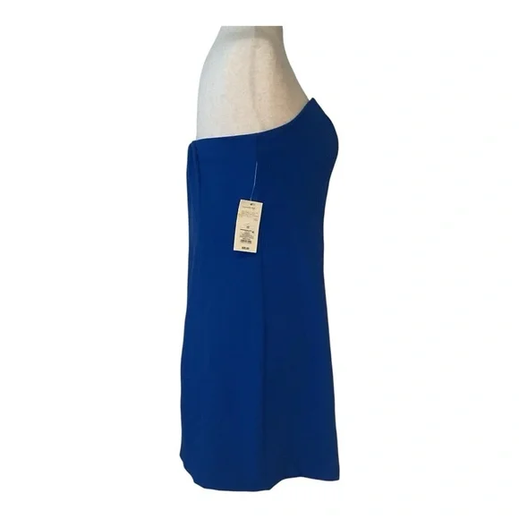 NWT A New Day Mini A-Line Blue Strapless Dress Size 12 - Picture 3 of 9